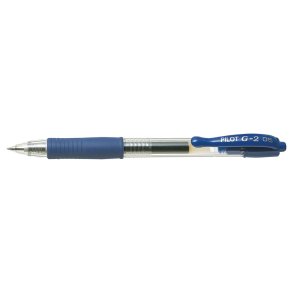 Pilot G-2 Gelpen med klik 0,5 Bl