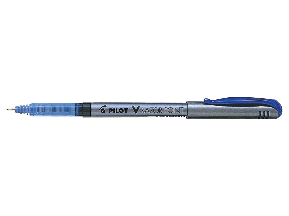 Filtpen m/htte V-Razor Point 0,8 bl