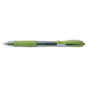 Gelpen m/klik G-2 0,7 lysegrn