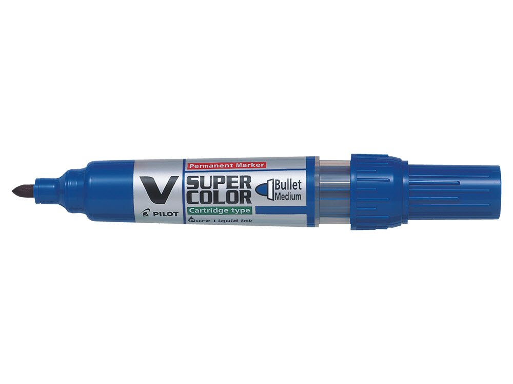 Marker V-Super Color BG rund 0,9mm bl