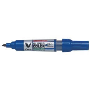 Marker V-Super Color BG rund 0,9mm bl