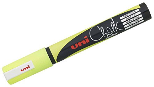 Uni Kridt Marker 5M Neon Gul