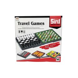 5 i 1 rejsespil.