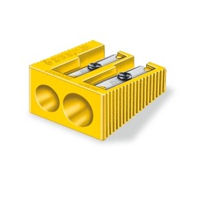 Plast Blyantspidser Dobbelt Hul 102 mm.