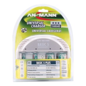 Ansmann lader AAA-AA-C-D-9V