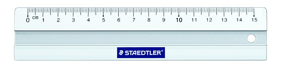 Staedtler mars aluminiums lineal 15 cm