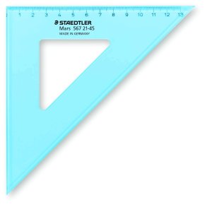 Mars® trkantslineal 567 21-45, 45 °/ 45°, 20 cm