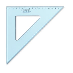 Mars® trkantslineal 567 26-45, 45 / 45°, 25 cm