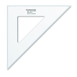 Mars® trkantslineal 567 31-45F, 45 / 45°, 32 cm