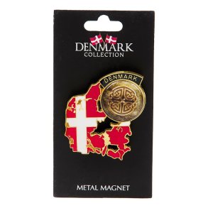 Metal magnet med sticker 3