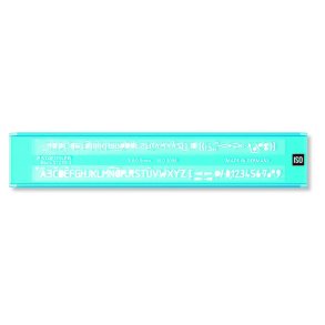 Mars® bogstavslineal 572 05 S, 5 mm