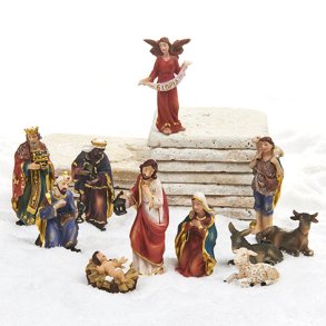 Religise figurer poly. 3-8cm