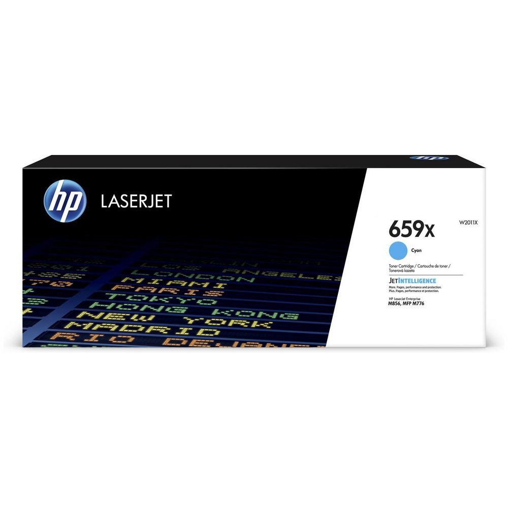 659X  High Yield Cyan LaserJet Toner Cartridge 29k