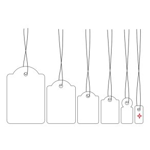 Etiketter HERMA vedhng 10x22 100 stk.