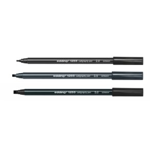 Edding calligrafi 1255 st 3stk sort