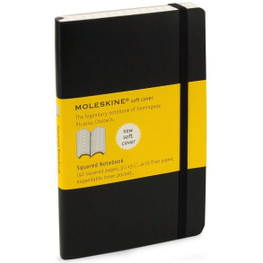 Moleskine Soft Kvadreret Poc