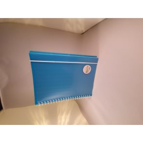 Subjektbook A4 4 Faner Turkis