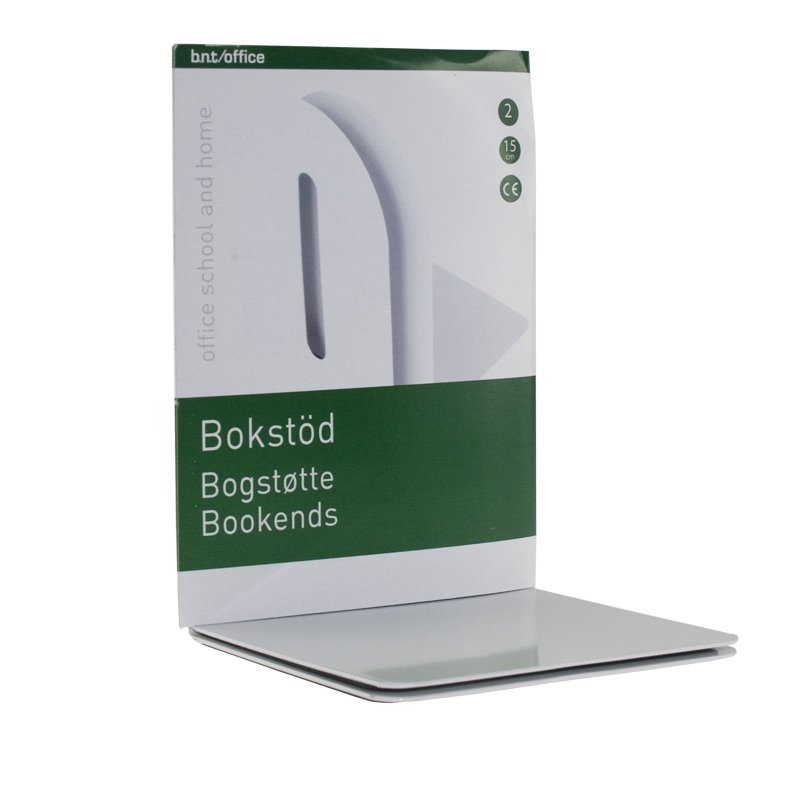 Bogsttter 15cm Hvid 2 stk