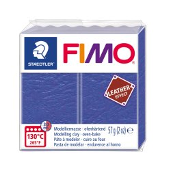 Fimo Leather Effect 57g Indigo