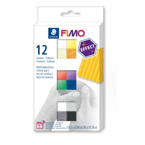 Fimo Effect Farvest 12 Farver