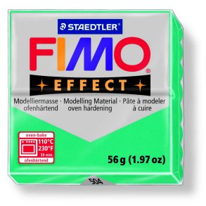 FIMO® effect 8020-504 transparent grn