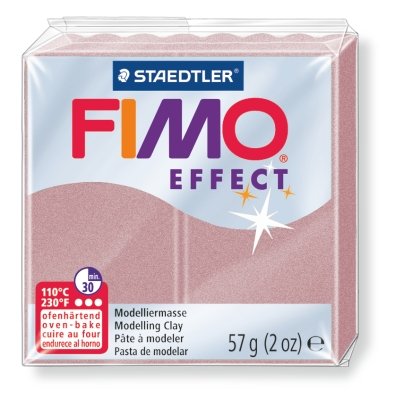 FIMO eff. MODELL&Eacute;R 57g gylden rosa