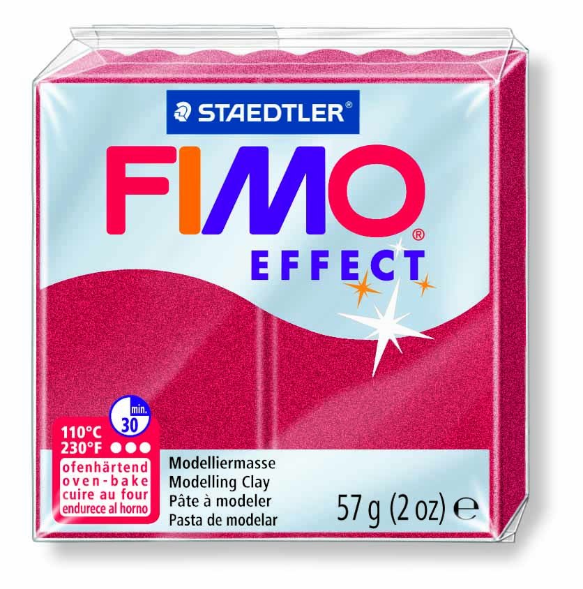 FIMO&reg; effect 8020-28 metallic rubin rd