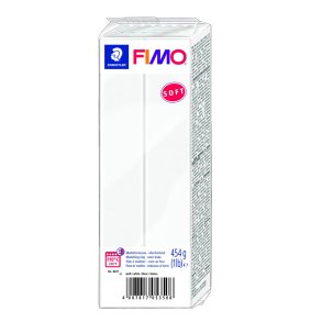 Fimo Soft Modellér 454g Hvid
