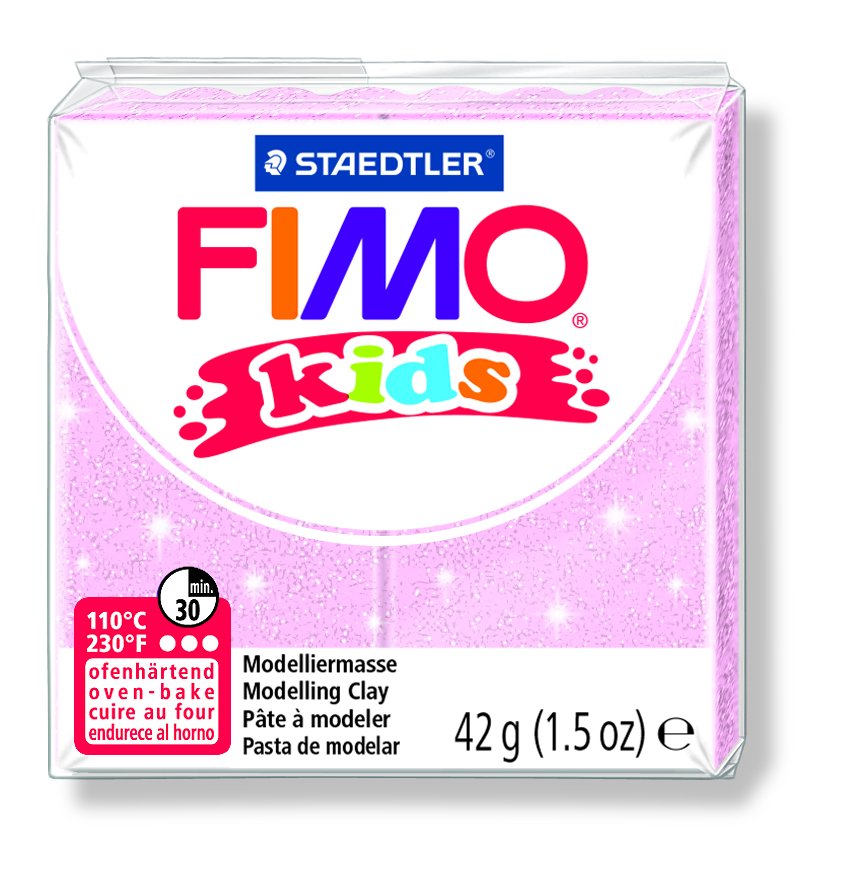 Modelling clay Fimo&reg; kids Perle lys pink