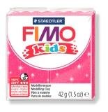 Modelling clay Fimo&reg; kids fuchsia glitter