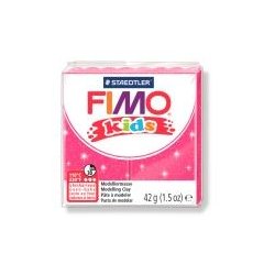 Modelling clay Fimo&reg; kids fuchsia glitter