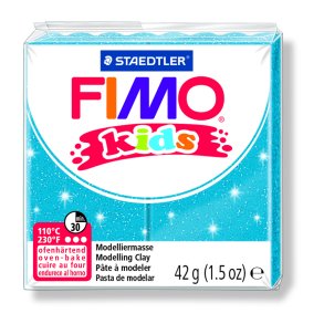 Modelling clay Fimo® kids bl glitter