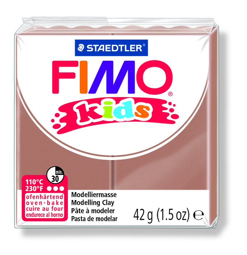 Modelling clay Fimo&reg; kids lys brun