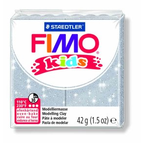 Modelling clay Fimo® kids slv glitter