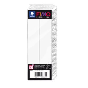 Fimo Prof Modellér 454g Hvid