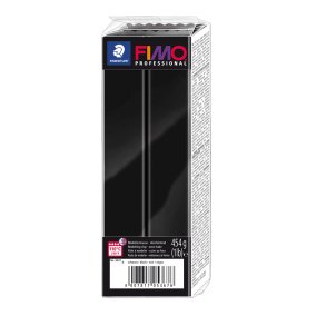 Fimo Prof Modellér 454g Sort