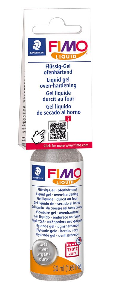 Fimo Liquid Deco Gel 50ml Slv