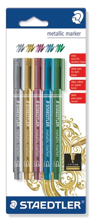 Staedtler Metallic Marker st 5stk