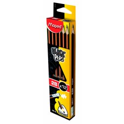 Maped Black'peps Blyant 2B 12 stk