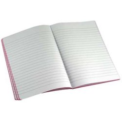 Voksdugsnotes 16x10cm Linieret 48sider