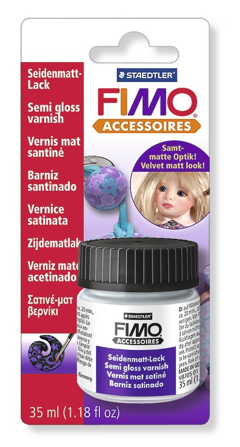 FIMO&reg; 8705 01 BK semi-glans lak 35 ml