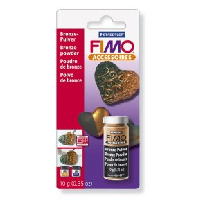 FIMO® 8709 01 BK bronze pulver 10 g