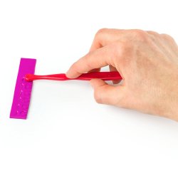 Modellerknivst med 4 dele i plastetui st 1