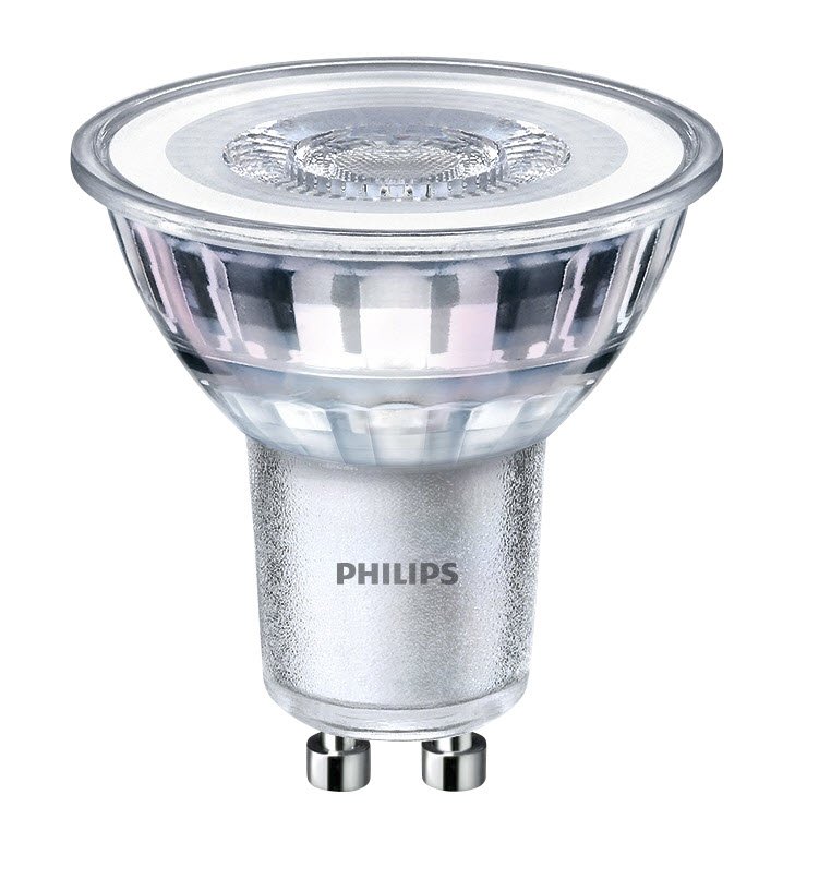 Philips Led Gu10 4,6W Glas