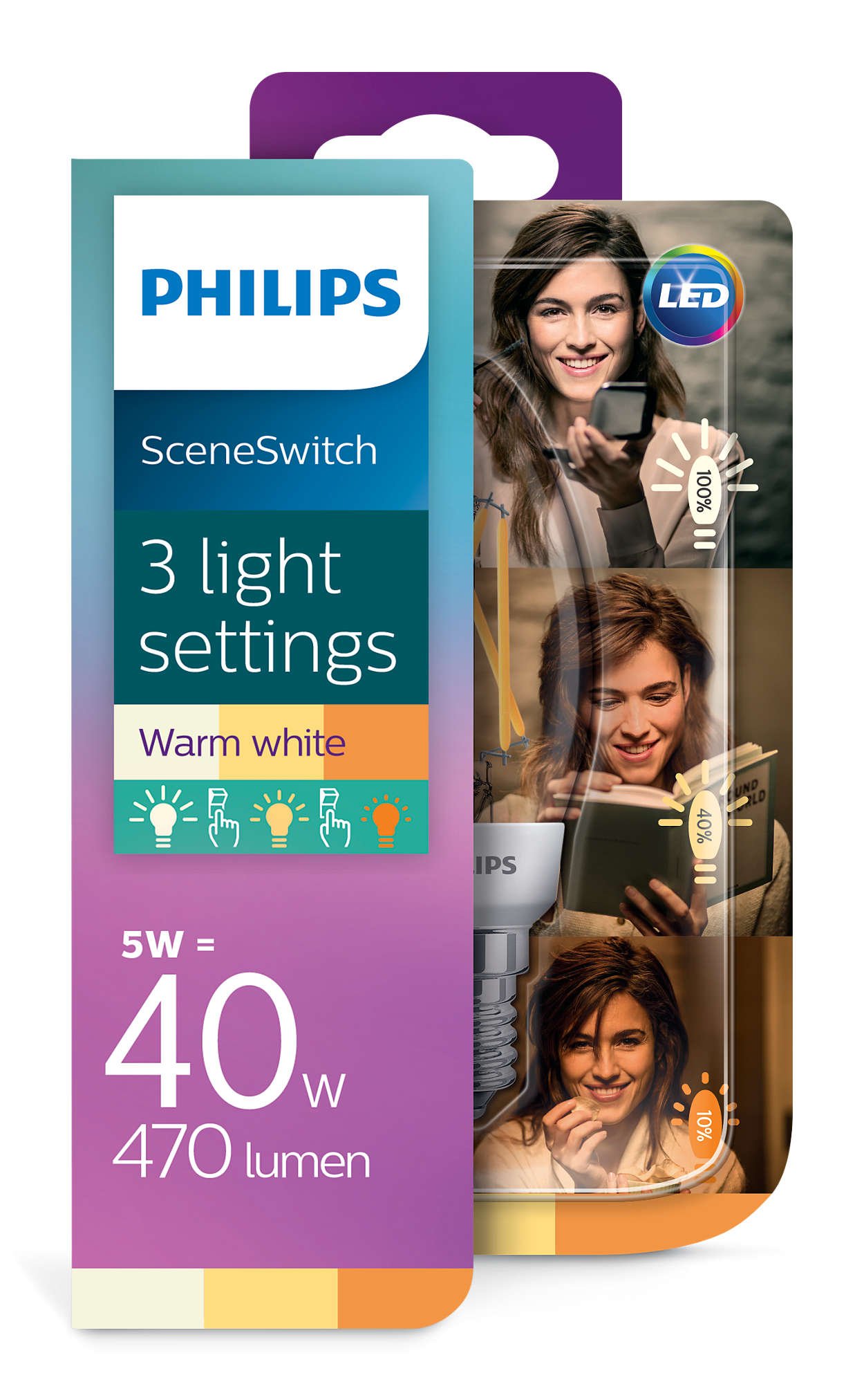 PHILIPS LED FILAMENT KERTE E14 5W SCE