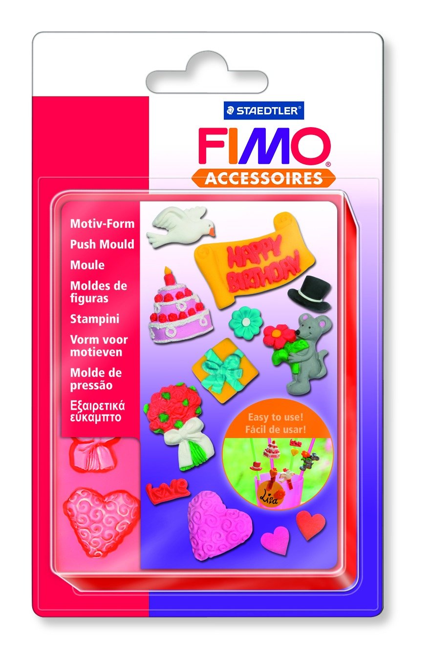 FIMO&reg; 8725 04 "Partytime", 11 forskellige motiver