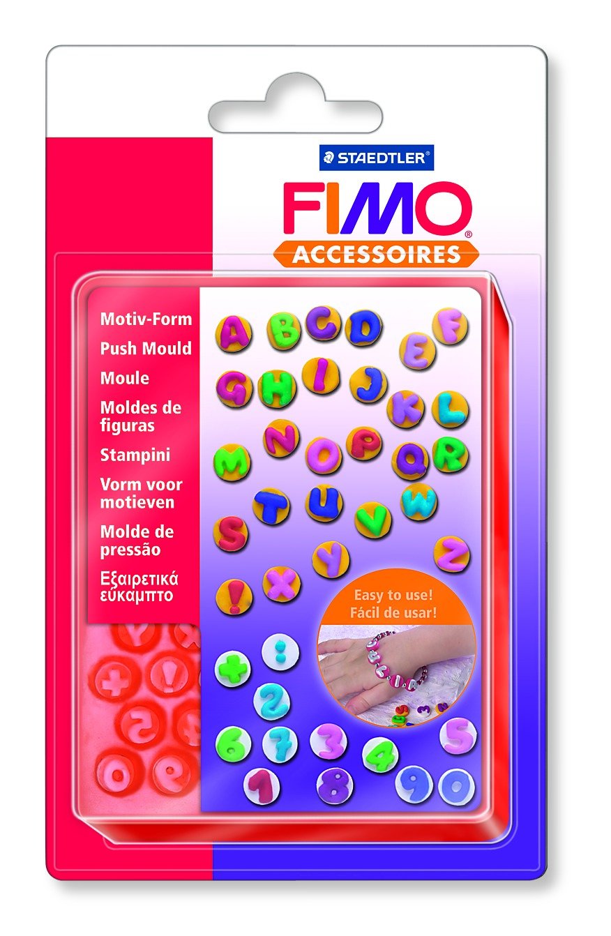 FIMO&reg; 8725 07 "ABC / 123", 40 forskellige motiver