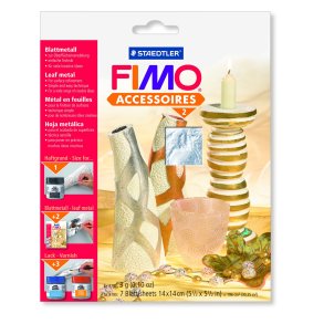 FIMO® 8780-81 Blad metal, slv
