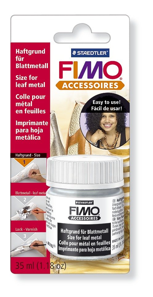 FIMO&reg; 8782 BK, 1 krukke blad metal, 35 ml