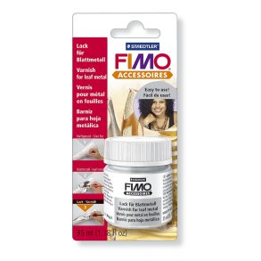 FIMO 8783 BK, 1 krukke lak til blad metal, 35 ml